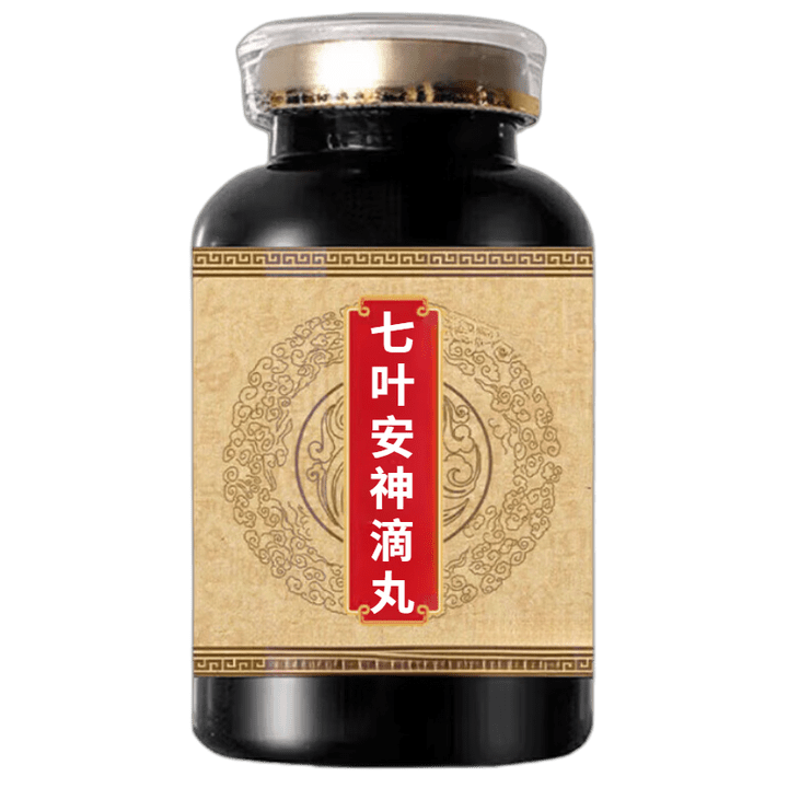 北京同仁堂七叶安神滴丸 浓缩丸 药食同源 匠心品质 传承工艺 买2送1 瓶 装买.2.送.1 100g*3瓶