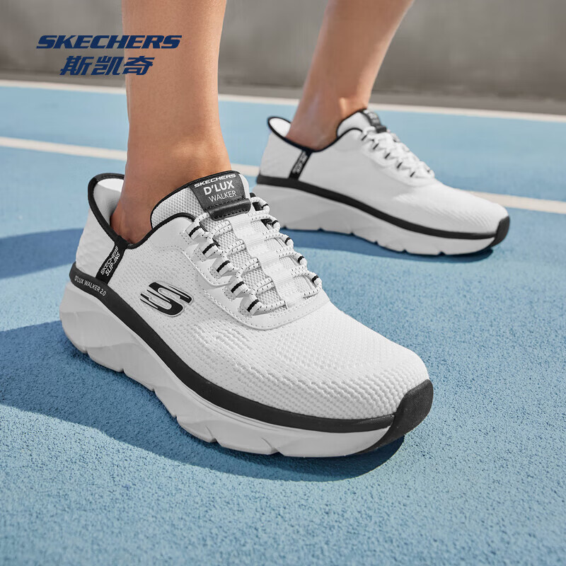 ˹���棨Skechers������Ьح��Ь��������ѵ���ܲ�Ь��ĥ�����˶�Ь�� ��ɫ/��ɫ/WBK 41 248Ԫ