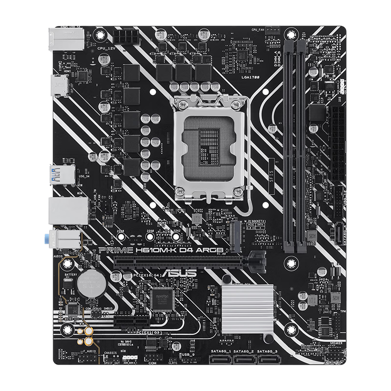 华硕 PRIME H610M-K D4 ARGB 图 2