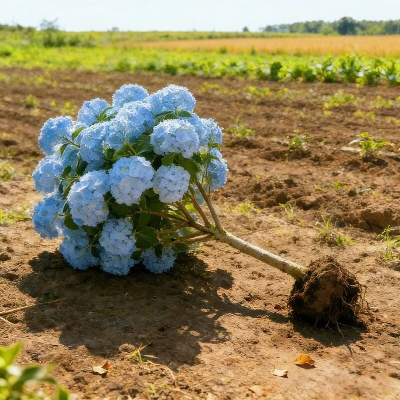 树状中华绣球大花花木老桩树苗植木耐寒阳台盆栽庭院木本花卉花苗 红花【木绣球】四季开花 8年精选苗【树形+当年爆满开花】