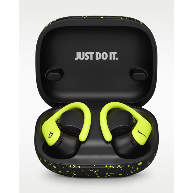 beatsX Nike联名Beats by Dre特别版 詹姆斯同款 Powerbeats Pro 2无线蓝牙耳机 防汗防水 主动降噪  黑色黄色Volt/Black