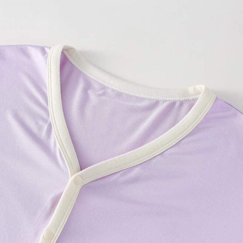 棉花堂（cottontown）【兰精莫代尔】棉花堂童装女童凉感开衫男童夏装空调衫儿童空调服 米色 110 110/56