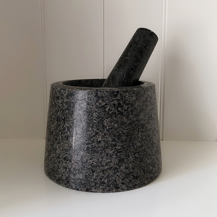 天然石臼 家用蒜臼捣蒜器手动捣碎器厨房研磨器辅食中药香料捣臼