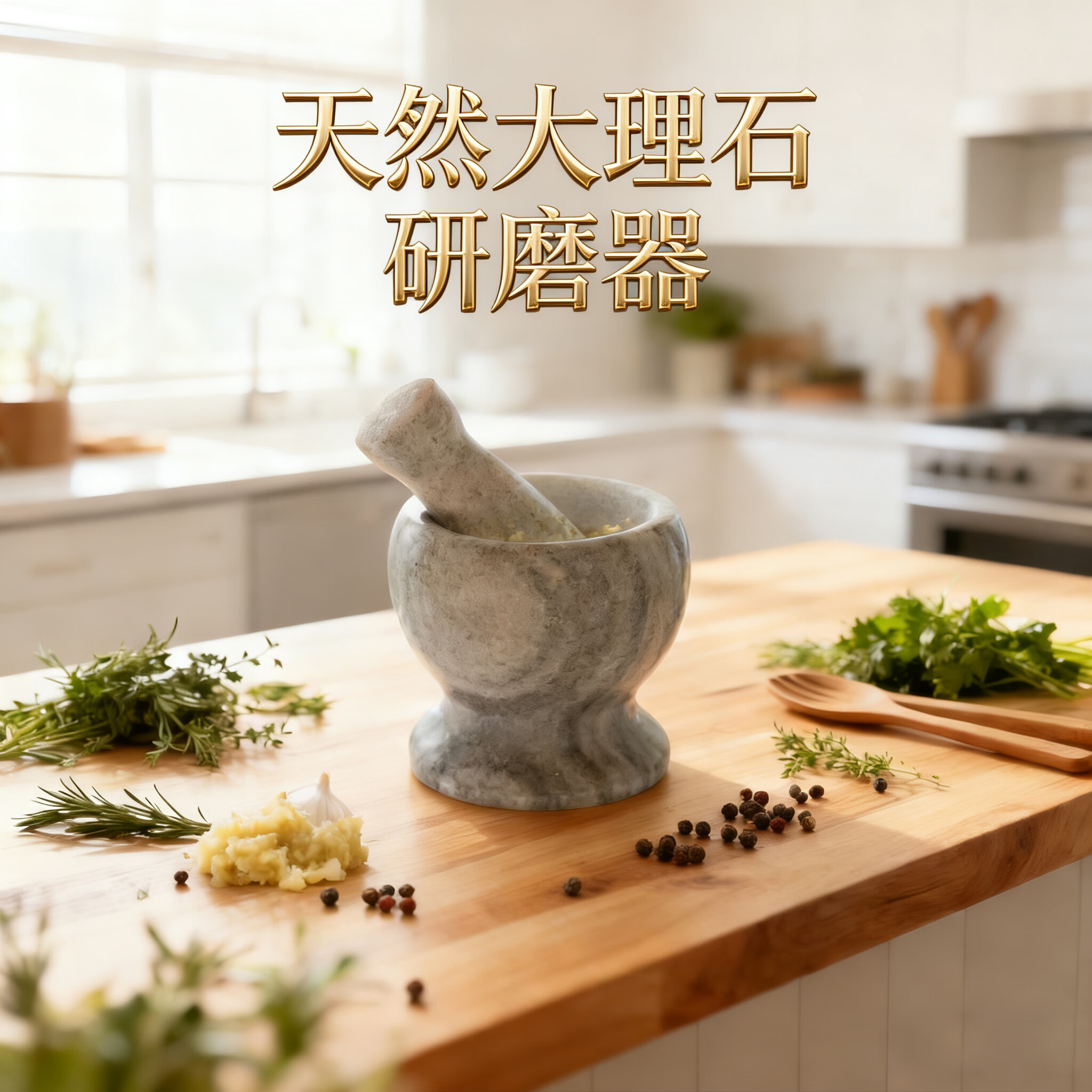 TERRASHARP大理石研磨器  捣蒜泥器  手工研磨器 235ml