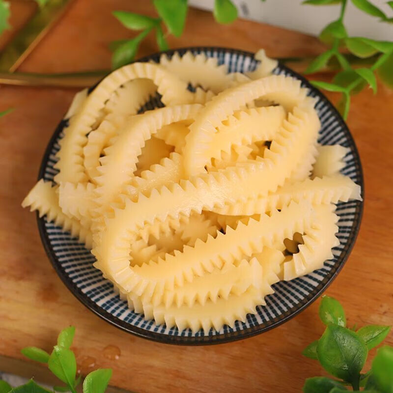 玖纹豹魔芋素毛肚牛肚条百叶魔芋麻辣烫火锅食材凉拌菜 魔芋素肚条400