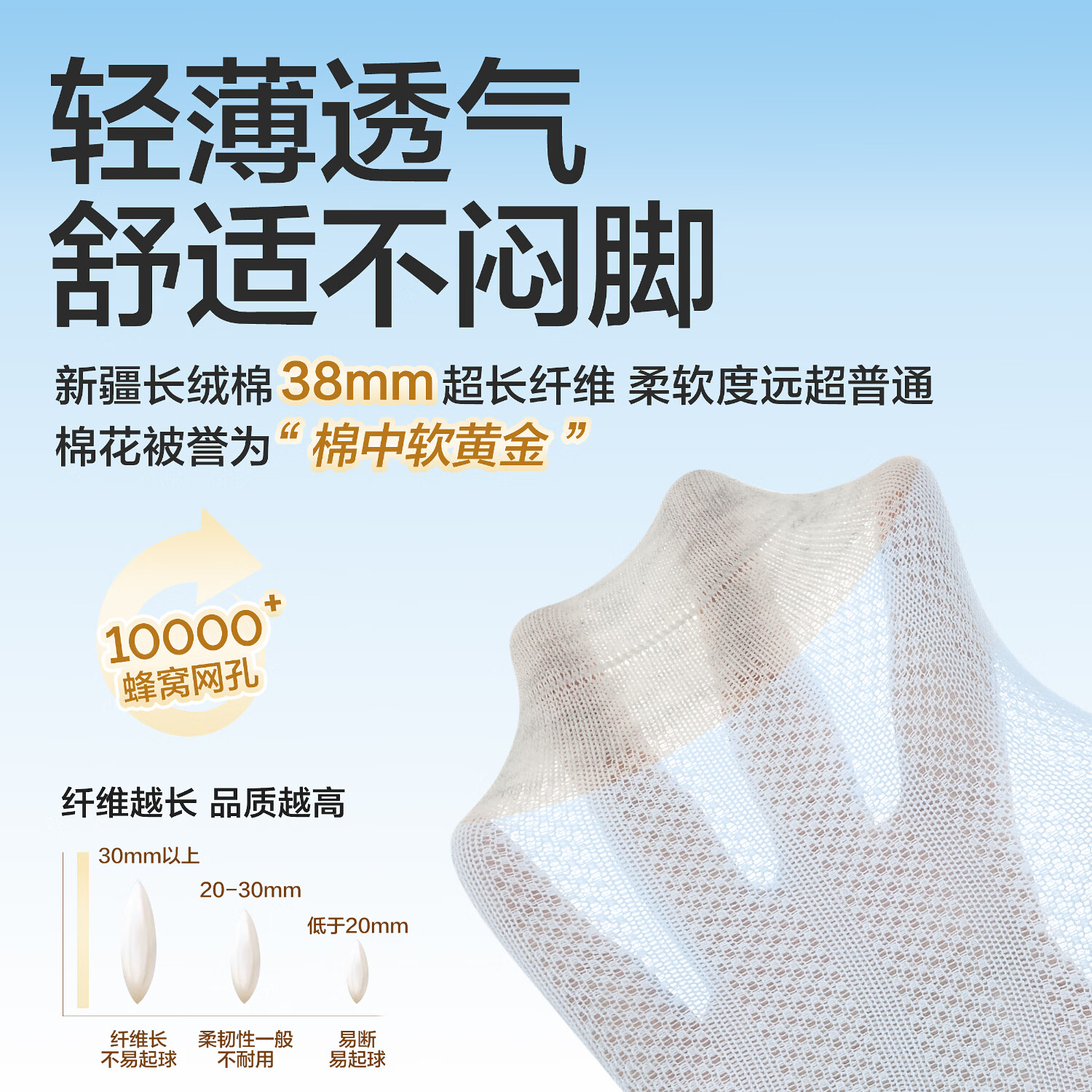 贝比儿童袜子夏季薄款婴儿袜子1-3岁3-6岁男童女童宝宝夏天100%纯棉 可爱熊熊 夏季款 柔软升级【精美礼盒装】 3条 4-6岁 适合脚长16-18cm鞋码25-27