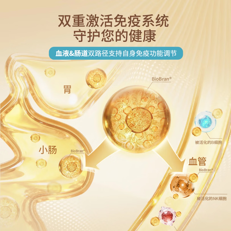 大和薬品【假一赔十】日本大和米蕈加强版进口免疫调节剂 NK细胞激活免疫 1盒【30袋】保税仓当天发