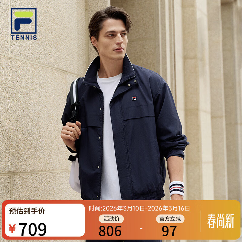 FILA ��ֹٷ���װ��֯����2026�����¿������˶����ƴɫ��װ�п� �Ǽ���-NV M 170/92A/M 689Ԫ