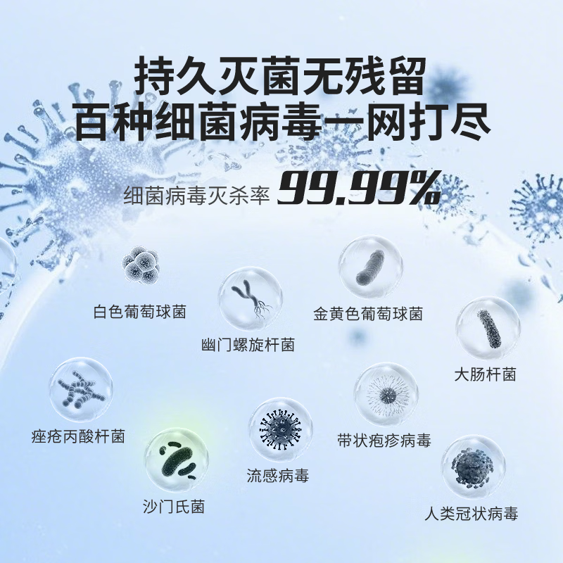 清旭尔然【母婴级】等离子空气净化器 除烟味除细菌除甲醛 母婴室家用办公室桌面便携式消毒器 无滤芯 粉红色【分解病菌，无需滤芯】