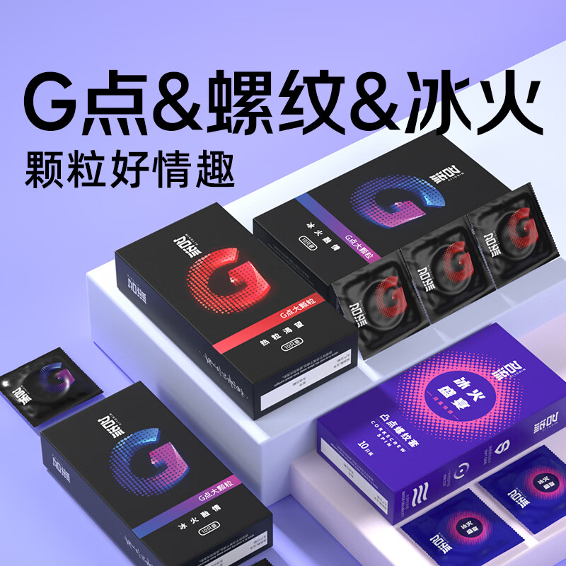 名流避孕套快潮狼牙大颗粒型安全套套螺纹男用女用成人计生性用品