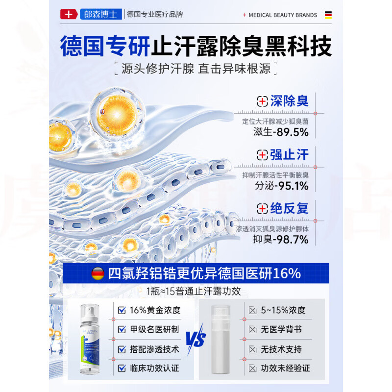 熏姿颜雅蜜清爽香体走珠露止汗除臭狐净味不粘腻持久留香温和喷剂正品 5瓶 囤货装 官方直售
