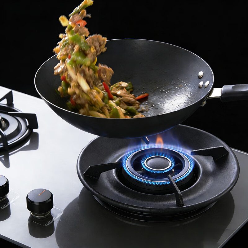 inyan迎燕炫火燃气灶具 双灶嵌入式煤气灶天然气台式猛火灶家用大火力一级能效厨房出租房用灶 液化气20Y 五环钢火盖+防风聚能+钢化玻璃 S3211