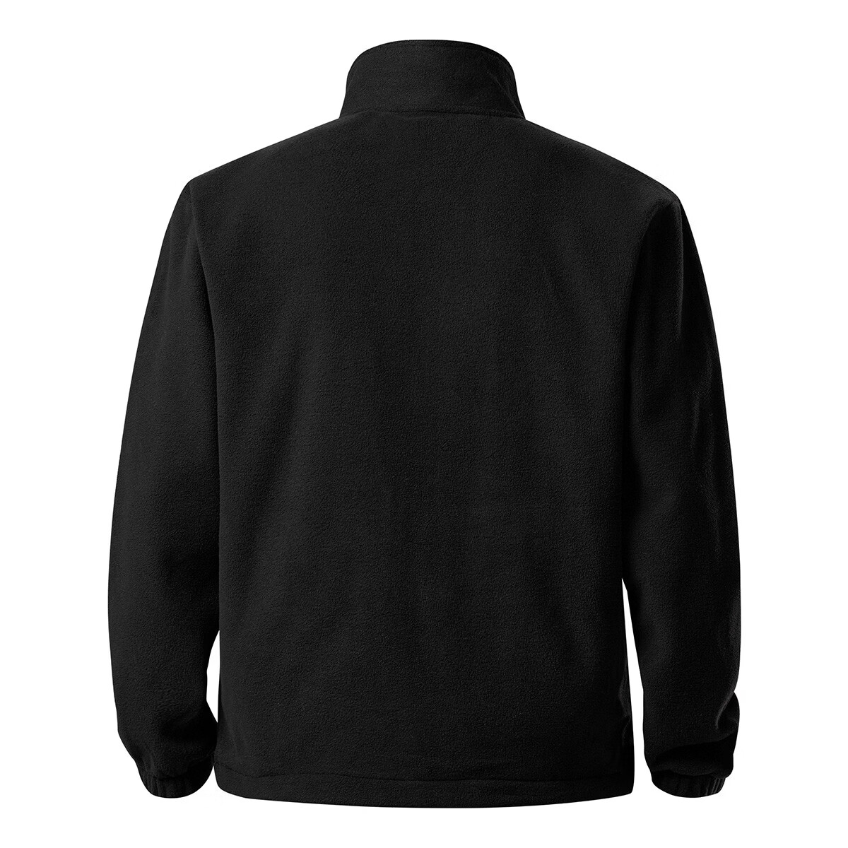 马克华菲【柔软舒适摇粒绒】夹克男26春秋新款休闲防风保暖抓绒衣休闲外套 黑色 M