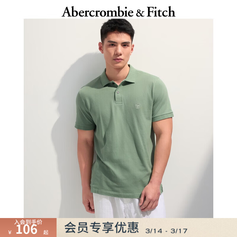 Abercrombie & Fitch������POLO��С��¹ͼ����װ25�ļ���ʽͨ�ڶ���T�� ��ɫ M (180/100A) 149Ԫ