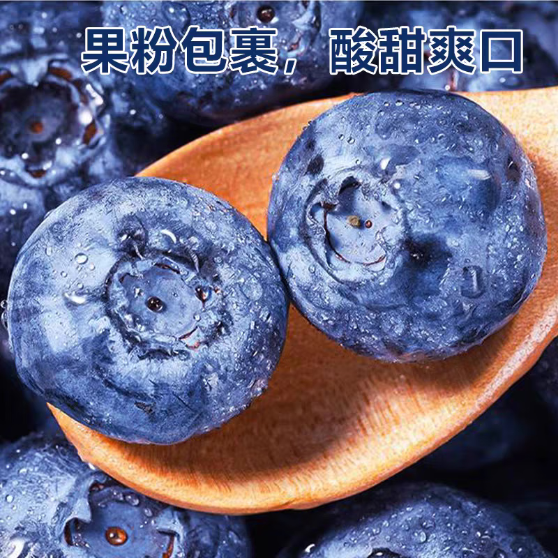 隰(xi)悦云南蓝莓 中果14mm+ 125g/盒 生鲜水果 源头直发 8盒