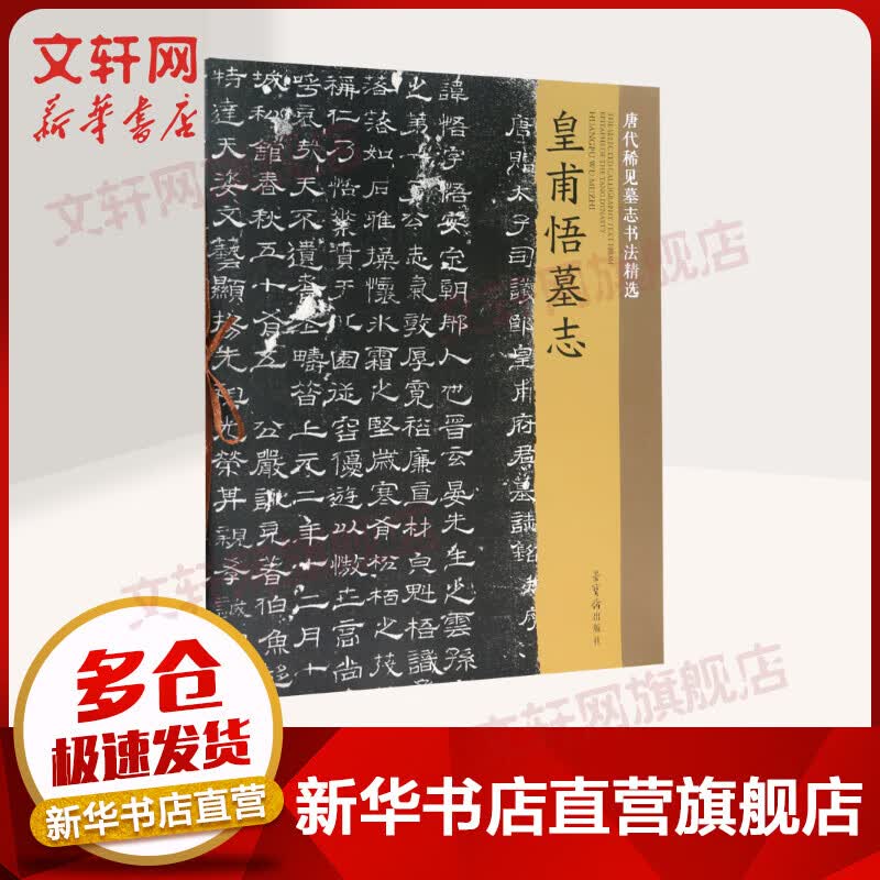 皇甫悟墓志/唐代稀见墓志书法精选