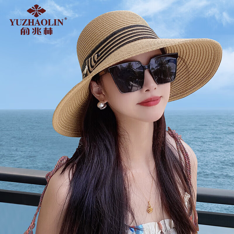 ���ڲ�����������2026�¿��ñŮ���ļ����⺣��ɳ̲����̫��ñ��ɹñ��Ů�������� ����ɫ ���ƿ� �����۵��� ���롾�ɵ��ڡ� 31.1Ԫ