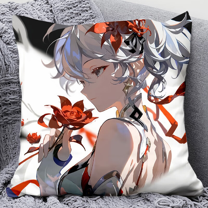 卡佰索鸣潮今汐长离守岸人椿抱枕50cm双面定制 【迷你款】35cm*35cm含枕芯 A-11