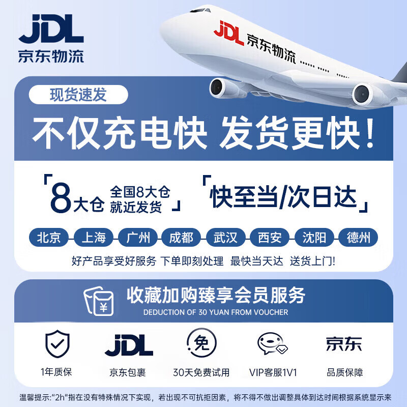 尊匠苹果充电器适配原装17-6系列正品充电线氮化镓30/40W快充线PD套装iPhone14ProMax手机充电头数据线 苹果15/16/17充电器2米套装30W