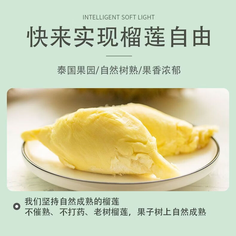 璐亦正宗泰国金枕榴莲果肉冷冻小金条烤榴莲批发新鲜无壳无纯果肉 金枕A级榴莲纯肉【100g/盒*5】软糯无核