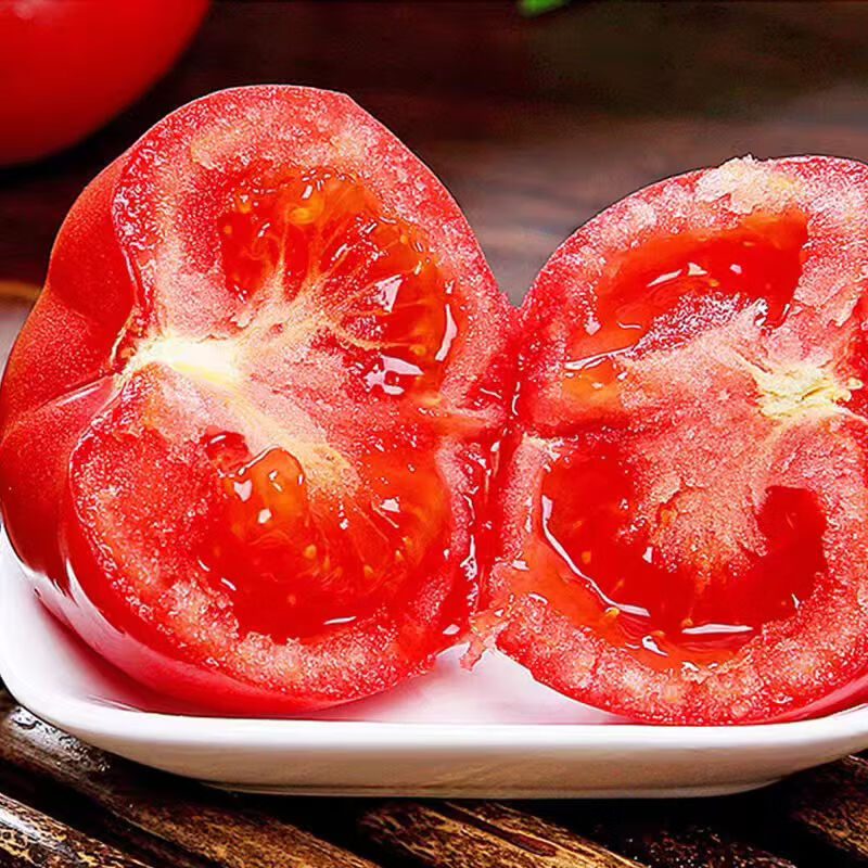 莎凰新鲜自然熟沙瓤西红柿 豫艺优五口感沙瓤番茄 4.5斤 生鲜属于消耗品上线浮动50g