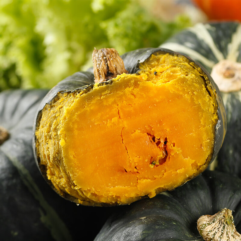 鲜福林云南新鲜贝贝南瓜板栗口味宝宝辅食粉糯香甜生鲜果蔬 净重4.5斤单果200g+
