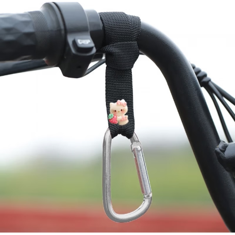 电动车专用挂钩免打孔自行车踏板摩托车头盔多功能通用前置钩 【小猫咪蓝衣1只】 无规格