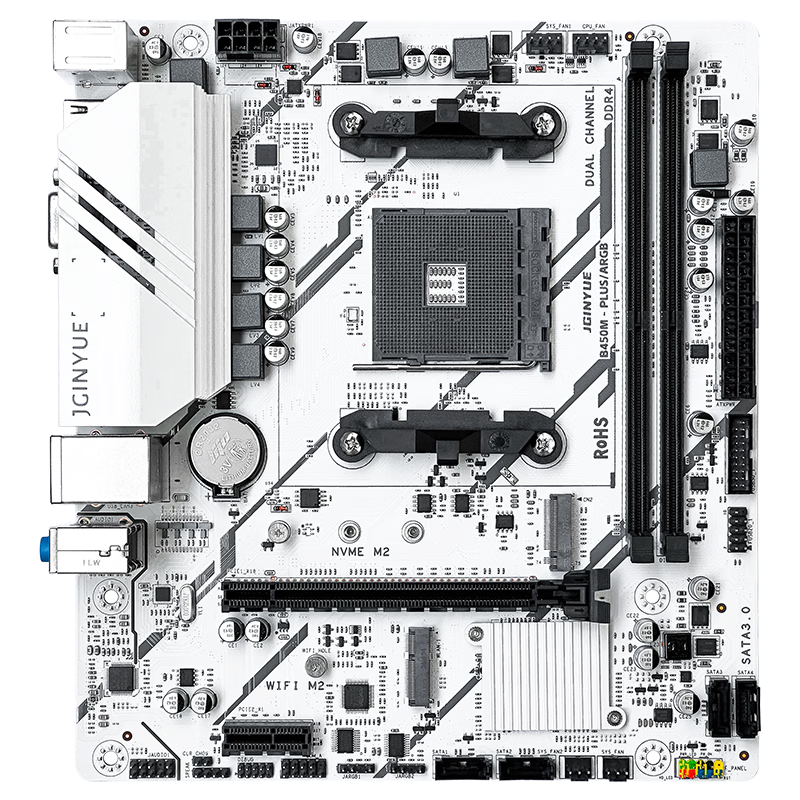 精粤 B450M PLUS ARGB DDR4 图 4