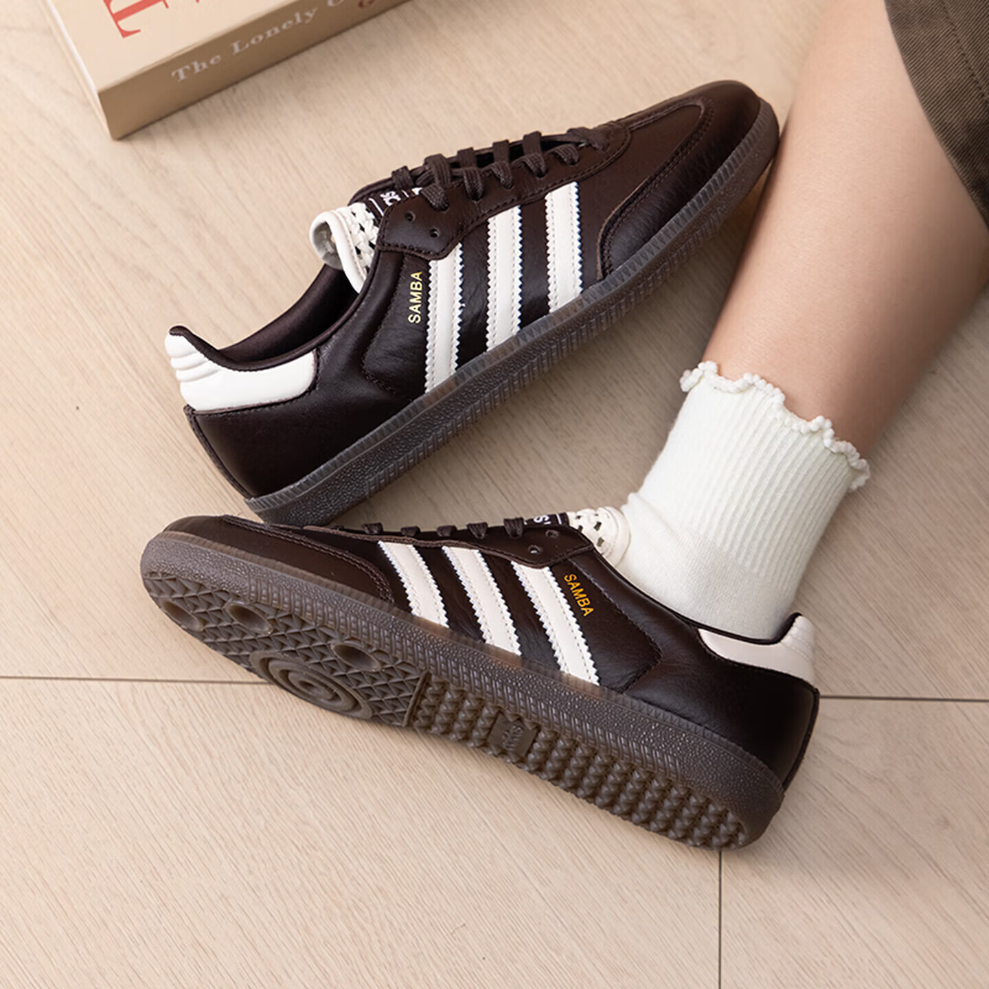 阿迪达斯（adidas）滔搏 三叶草男女鞋SAMBA OG W低帮板鞋时尚潮流运动休闲鞋IH3982 IH3982 36.5