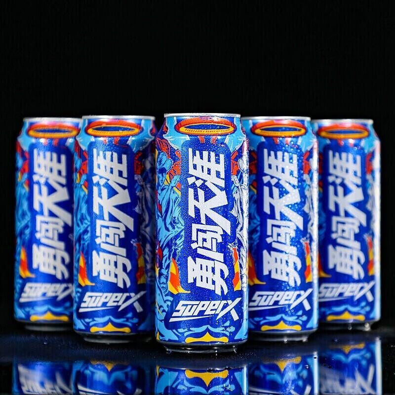 雪花啤酒（Snowbeer）勇闯天涯 superX 500ml*12听 整箱装 500mL 整箱装