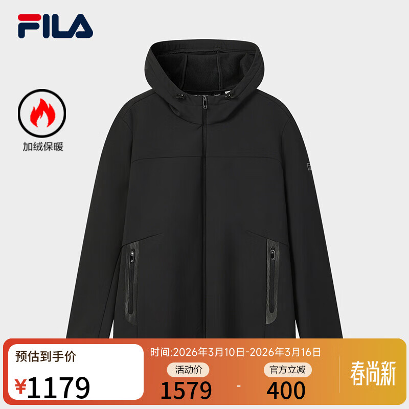 FILA ��ֹٷ���ʿ��֯����2026���¿��Լ�������޺�ɫ��ñ���� ���-BK L 175/96A/L 1159Ԫ