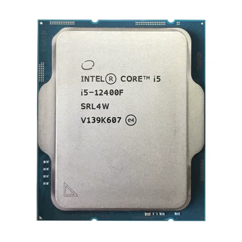 英特尔i5-12400F散片CPU处理器