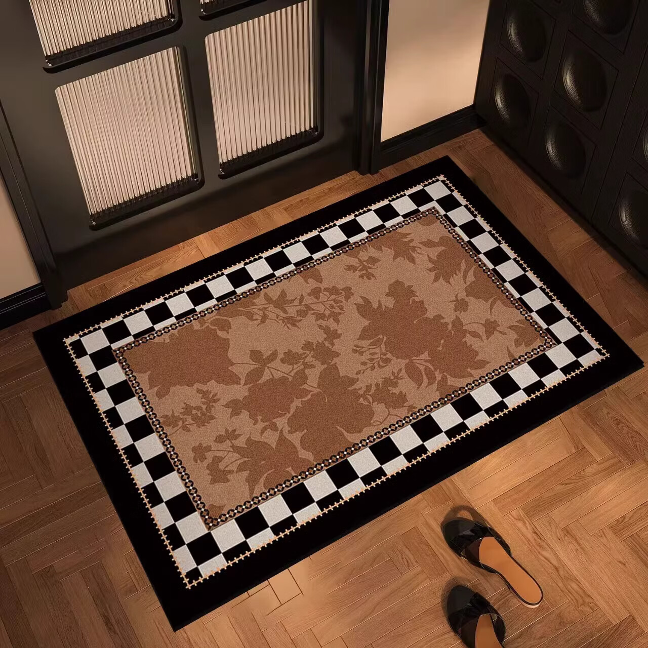 KAYE硅藻泥浴室地垫卫生间门口速干吸水垫子淋浴房防滑垫家用入户脚垫 GZN-K华语-城南旧事 40X60cm