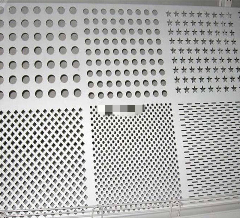 毅鹏定制冲孔铝单板定制穿孔铝板外墙干挂背景板雕花镂空门头孔板