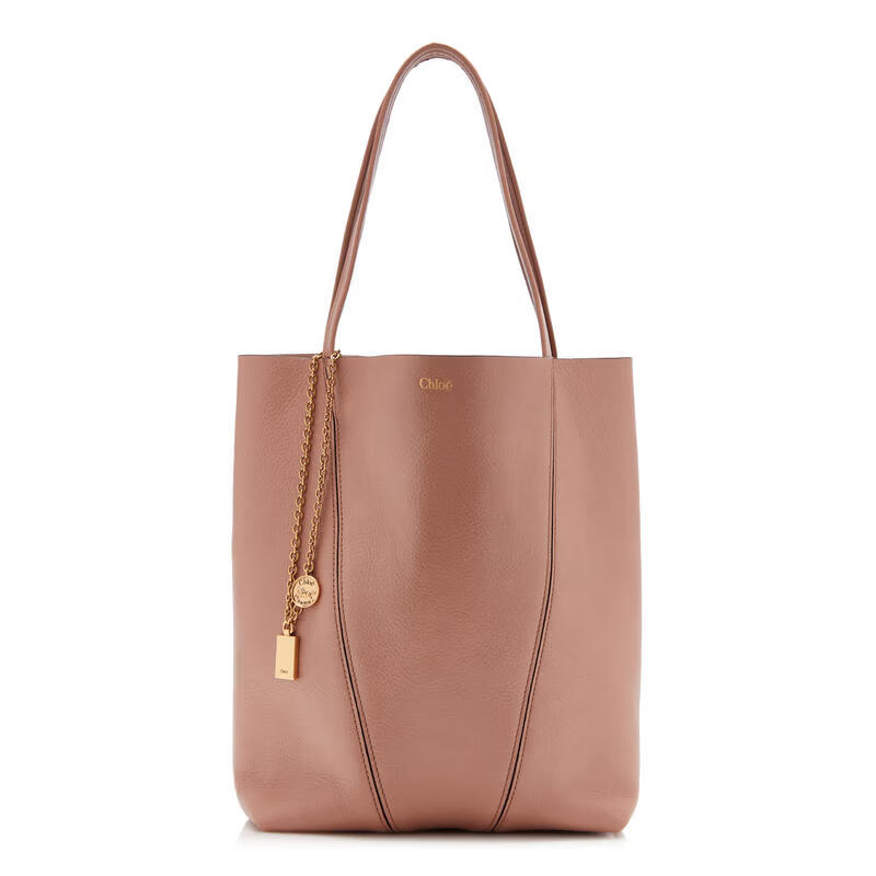 蔻依(Chloe) 輕奢 女士 SPIN 皮革手提包單肩包 neutral 均碼