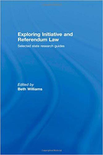 【预订】exploring initiative and referendum