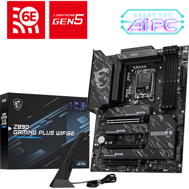 微星 Z890 GAMING PLUS WIFI6E 图 6