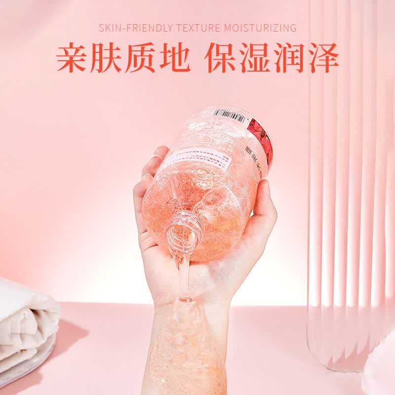 琪瑟玫瑰香氛花瓣沐浴露乳清爽嫩肤保湿持久留香控油深层清洁家庭装 玫瑰香芬沐浴露500ml x1瓶