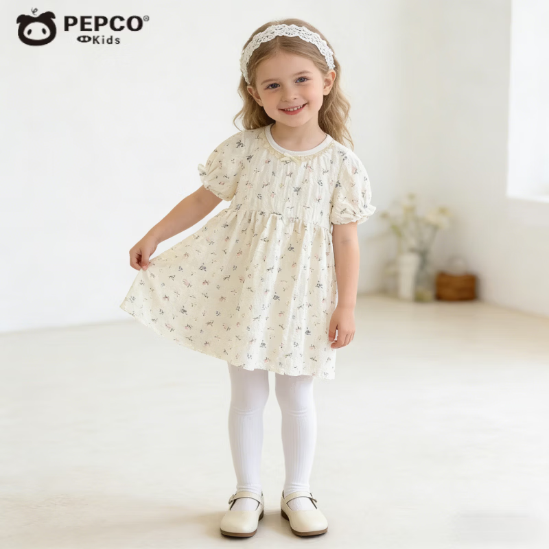 С�����ɣ�PEPCO��ins������Ůͯ����ȹ�ļ��¿���黨���乫��ȹ����a���Ŀ�ͯȹ HY��ܽȹ-޹�²� 80 (��������65-75cm) 30.9Ԫ