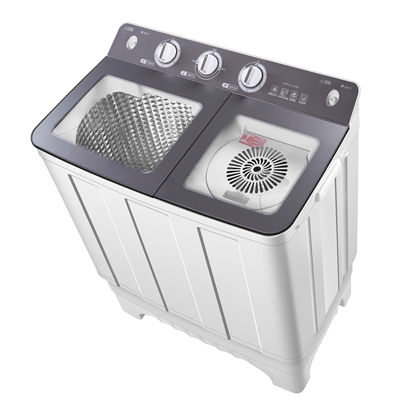 扬子洗衣机半自动大容量家用双桶双缸洗衣机10-50公斤脱水自洁双筒 洗脱60KG双钢桶+玻璃盖+蓝光