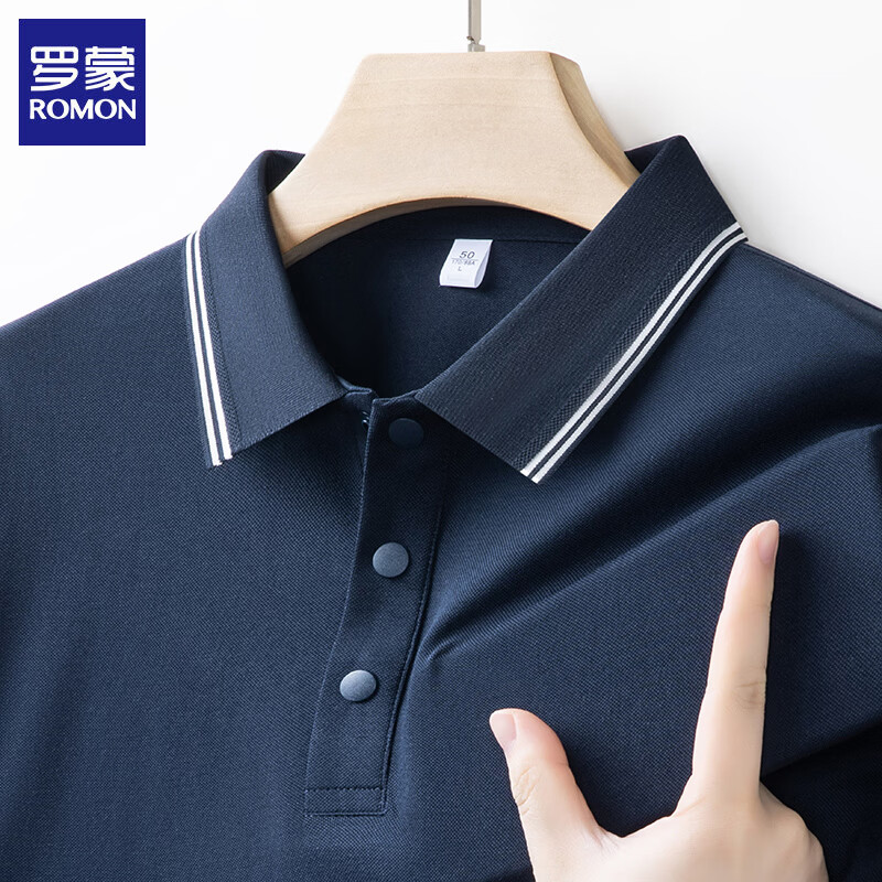 ���ɣ�ROMON������t���з���2026�ļ��¿������������д�ɫ�ٴ����polo����װ ���� L (��������120-135��) 59.5Ԫ