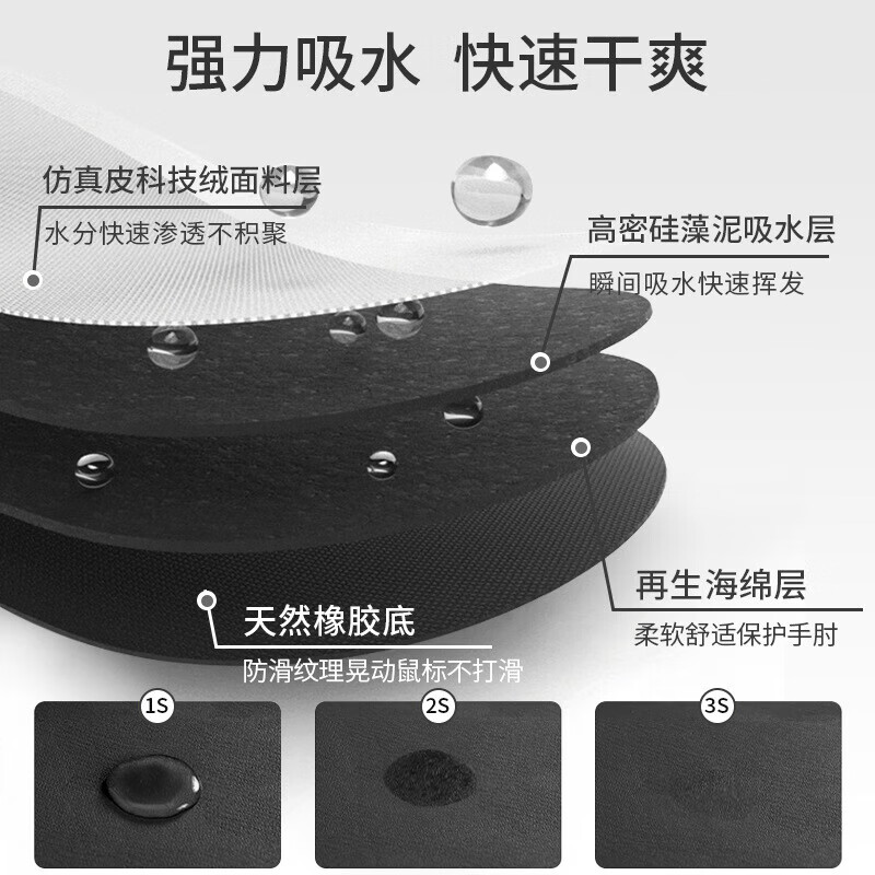 语森忆可爱鼠标垫超大号女生高颜值办公室电脑桌垫大号工位书桌键盘垫子 K可爱萝卜 30*70cm