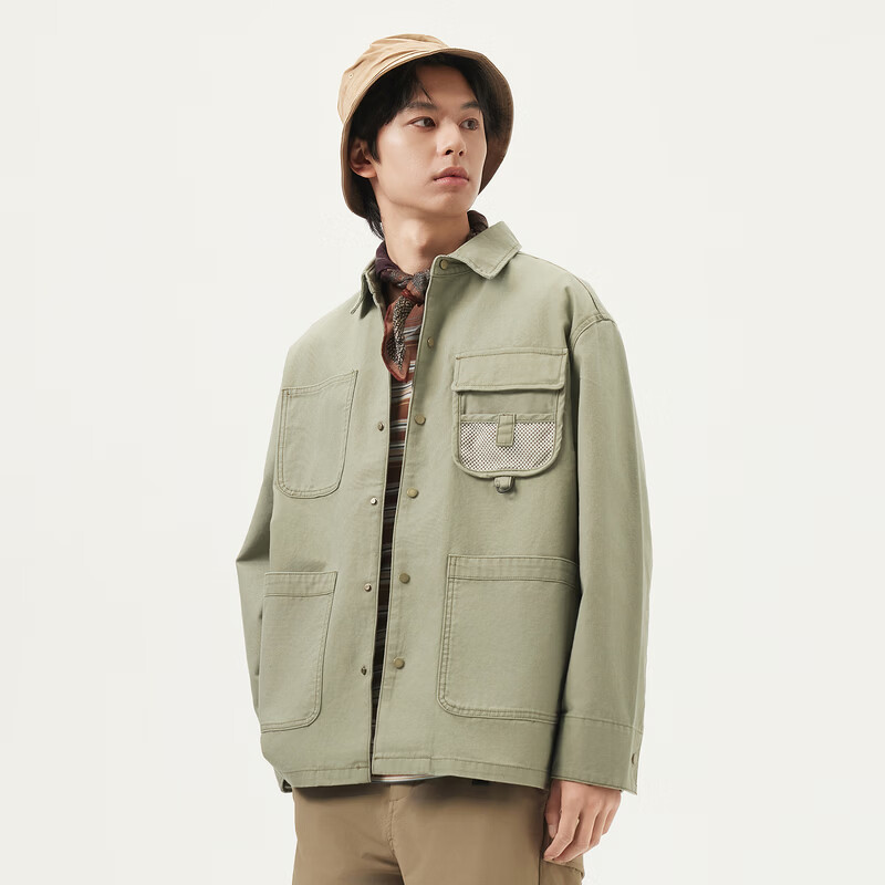 gxgjeans男装 夹克合集 I款-绿色 L (175)