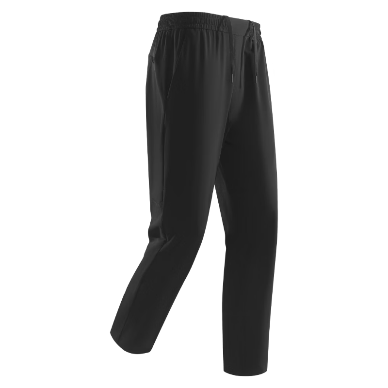 凡客诚品（VANCL）凡客夏季速干运动裤男士休闲款超薄宽松直筒 黑色 M