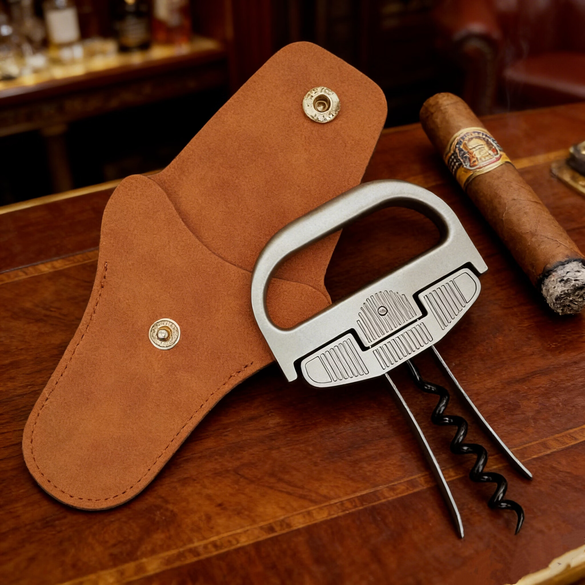 高端专开老酒防断酒塞烂酒塞金属开瓶器美国品牌红酒葡萄酒老酒刀 单独开瓶器