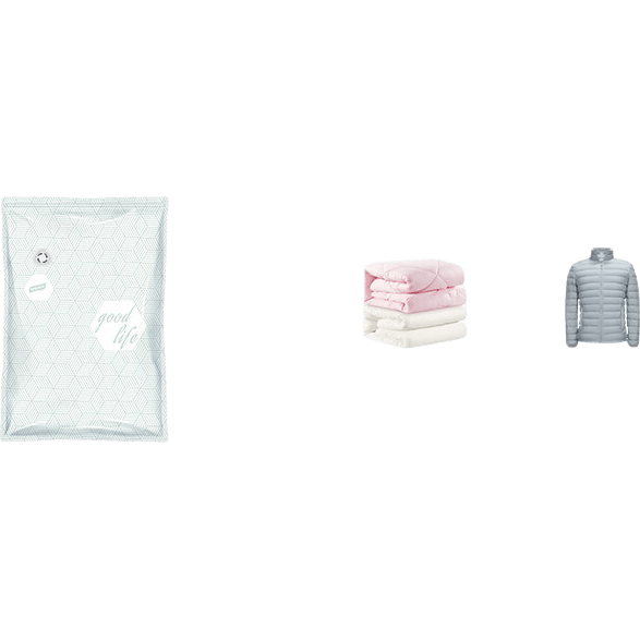 太力宜尚真空压缩袋收纳袋衣物防潮加厚整理袋神器 【盲盒】大号110*70cm*6个+1电泵