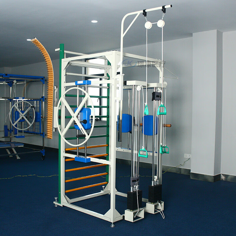 康复训练 器材多功能训练器八件组合全身运动器材健身 高品质 身 高