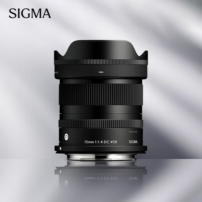 ������SIGMA��15mm F1.4 DC��Contemporary �뻭�� ���Ȧ��Ƕ�����ͷ ΢����⣨����RF���ڣ� 3099Ԫ