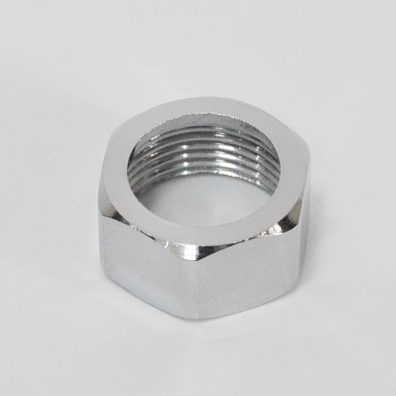 facemini fn-389 304不锈钢波纹管螺帽铜螺母进水软管不锈钢螺纹软管