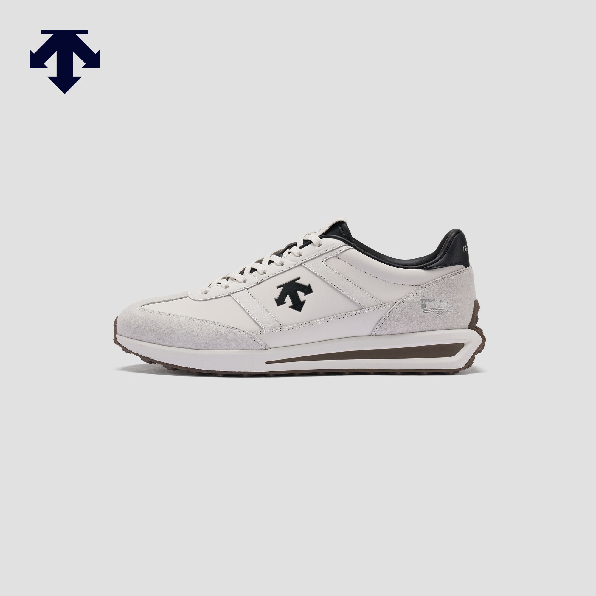 迪桑特（DESCENTE）CHRON系列男女款加厚EVA中底运动休闲鞋 男子-WT-白色-D6131LSN14 43